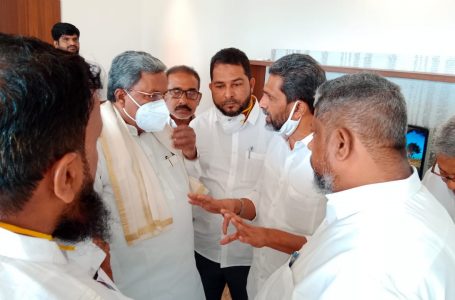 Dakshina Kannada Muslim Okkuta leaders meet Siddaramaiah