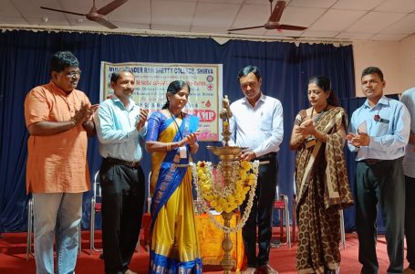 Blood donation camp held at MSRS College