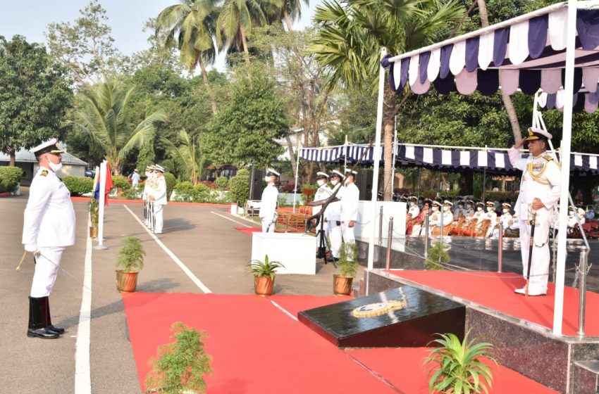  Vice Admiral Biswajit Dasgupta assumes charge as Flag Officer Commanding-in-Chief of Eastern Naval Command