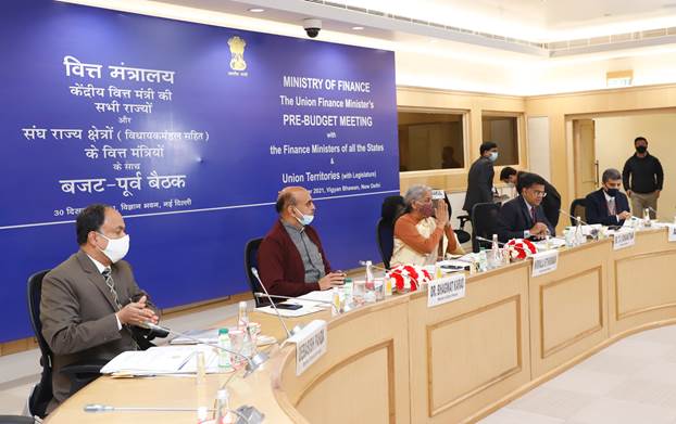  Nirmala Sitharaman chairs Pre-Budget consultation with Finance Ministers of States