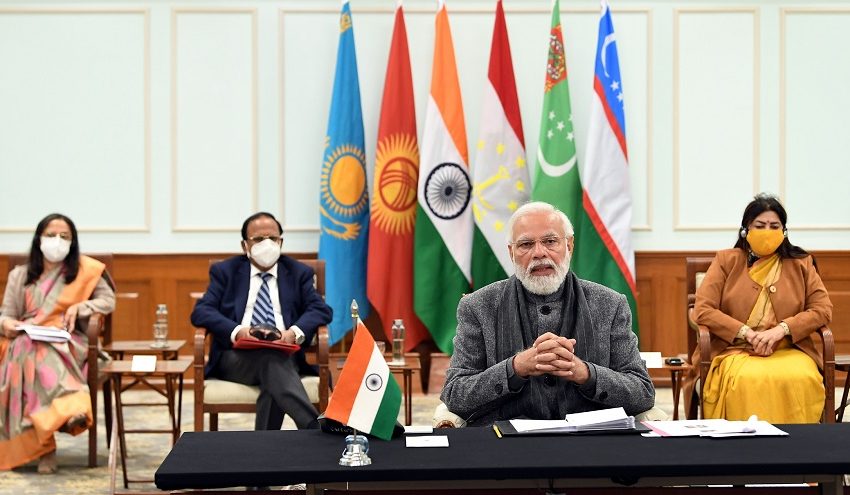  First meeting of India Central Asia Summit