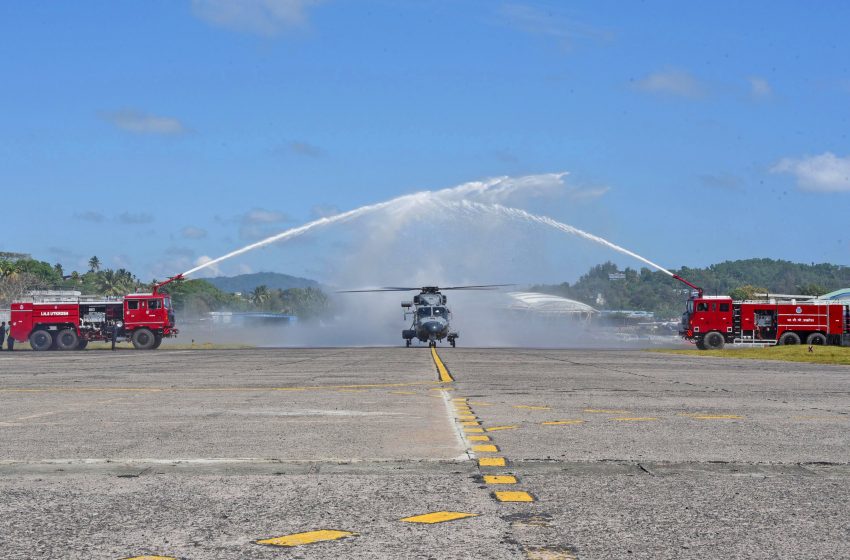  Tri-Service Andaman & Nicobar Command inducts Advanced Light Helicopter MK III
