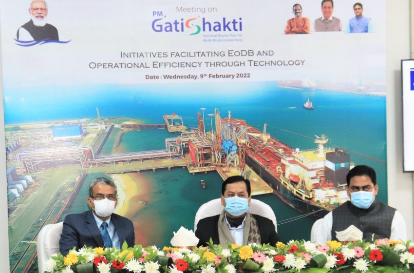  Minister reviews NMPT’s projects under PM Gati Shakti