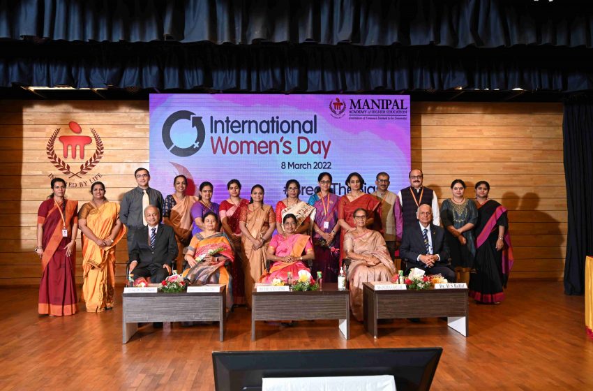  Manipal Academy of Higher Education felicitates women achievers