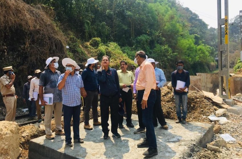  Commissioner of Railway Safety conducts safety inspection in Padil-Kulashekhara section
