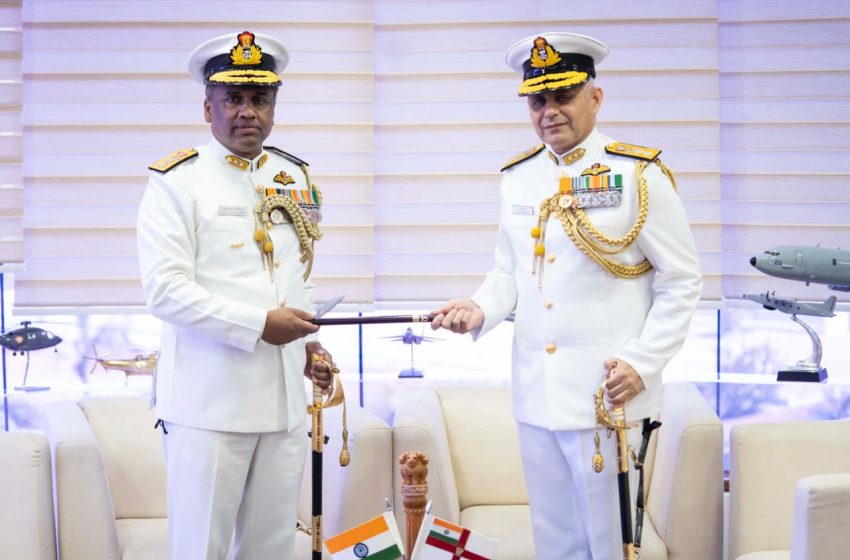  Rear Admiral Vikram Menon takes over as FOGA