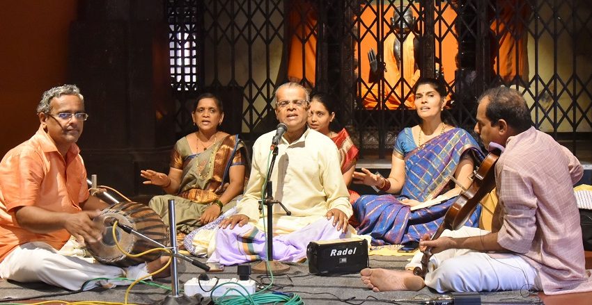  Carnatic Music concert at Udupi Sri Krishna Matha