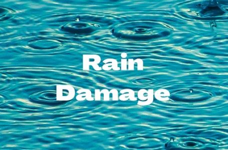 Rain damages houses in Kaup
