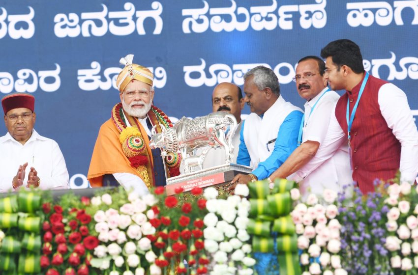 Bengaluru: PM inaugurates, lays foundation stone of multiple rail and road infrastructure