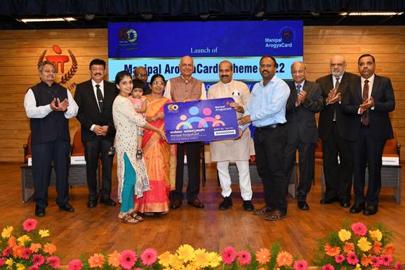  Raghupathi Bhat launches Manipal Arogya Card 2022