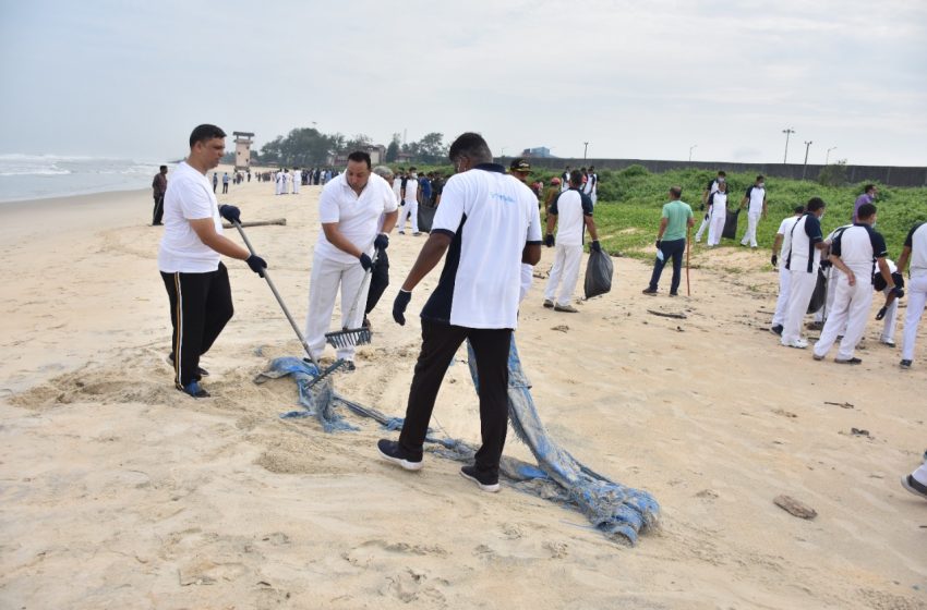  Beach cleaning held at Panambur