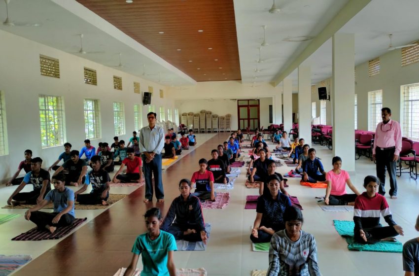  International Day of Yoga celebrated at St Mary’s College