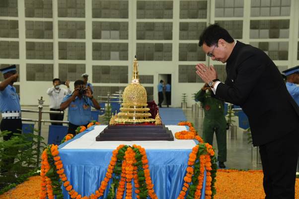  Four Holy Kapilvastu Relics of Lord Buddha reach Mongolia for an 11-day exposition today