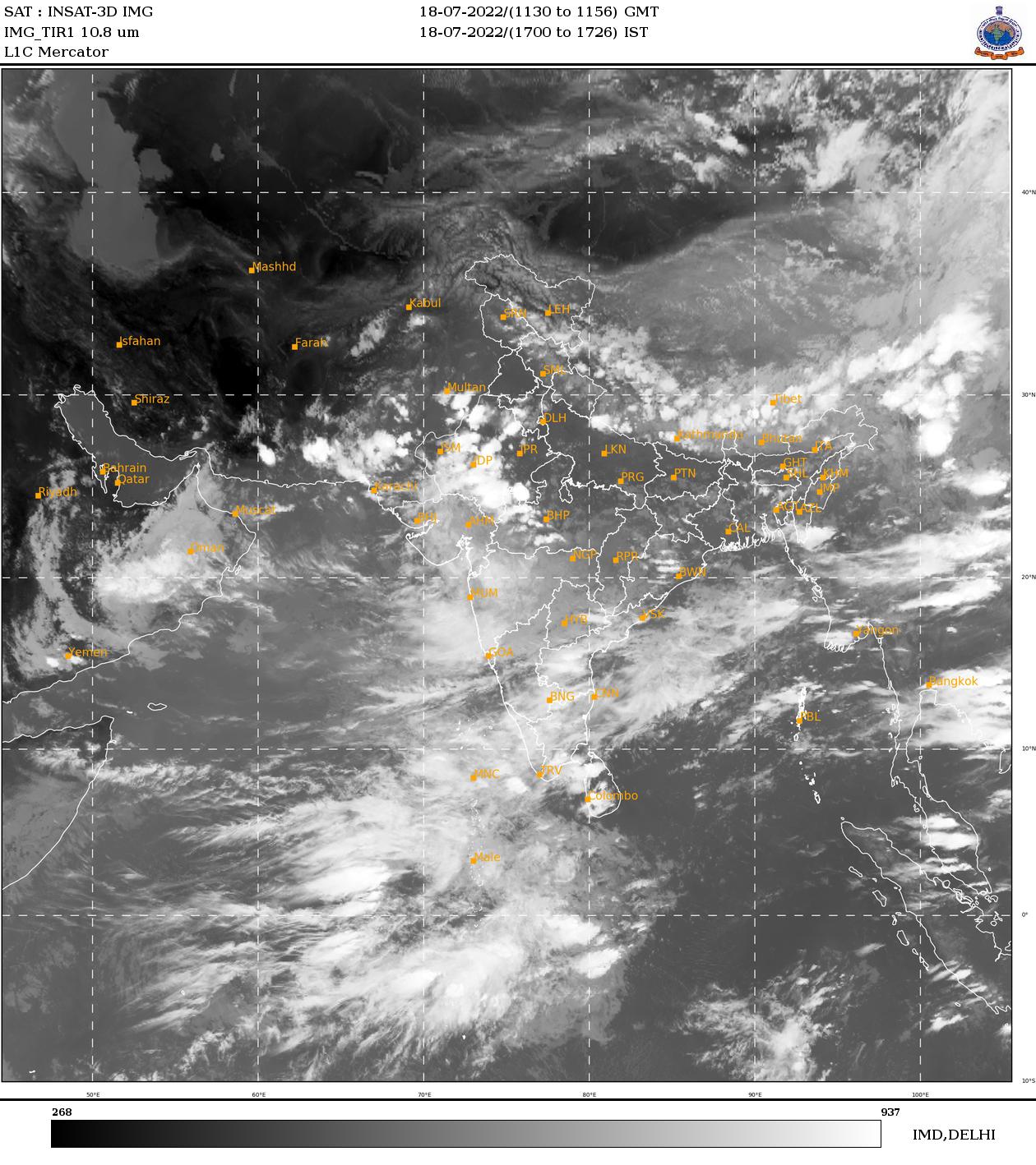 Very Heavy Rain Likely In Coastal Districts - The Canara Post