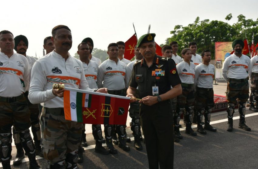  Kargil War commemorative motorcycle expedition flagged off