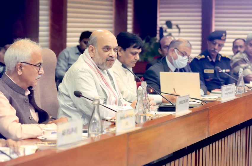  Shah chairs review meeting