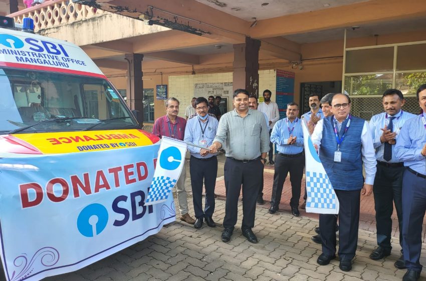  SBI donates Ambulance to Wenlock Hospital