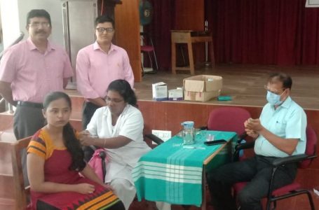 Booster dose vaccination drive held at St Mary’s College