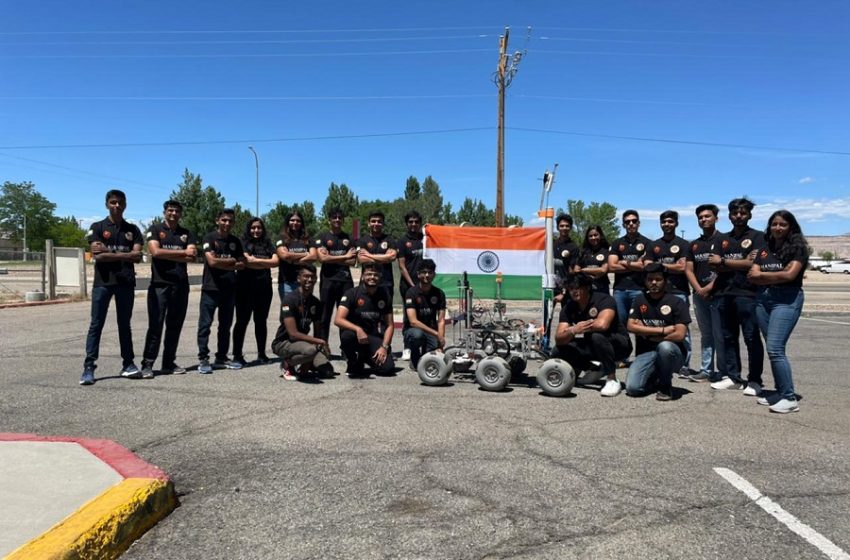  MIT students shine in University Rover Challenge 2022 in Utah