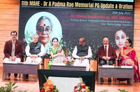 11th “MAHE – Dr A Padma Rao Memorial PG Update and Oration” held at KMC