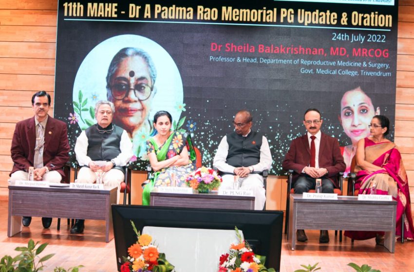  11th “MAHE – Dr A Padma Rao Memorial PG Update and Oration” held at KMC