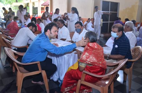 Free medical camp held at Karamballi Temple