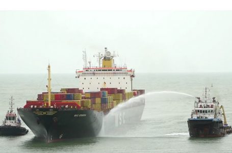 NMPA welcomes first mainline cargo vessel