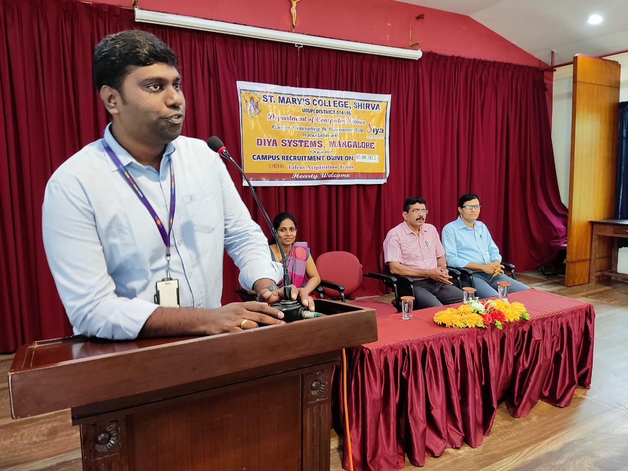 Campus placement program held at St Mary's College