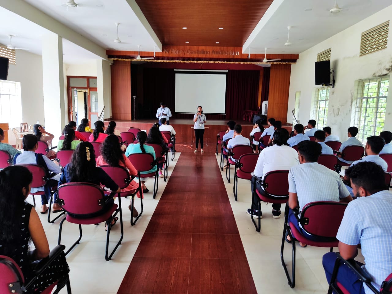 Campus placement program held at St Mary's College