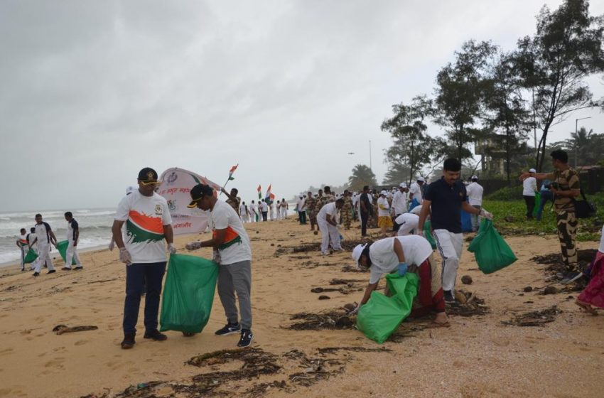 Beach clean-up drive held at Panambur