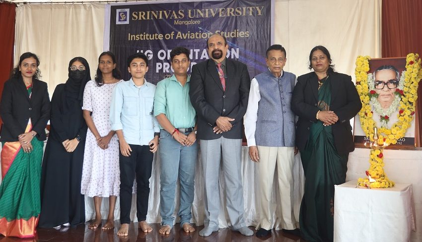  Srinivas University: Institute of Aviation Studies organizes Orientation Program