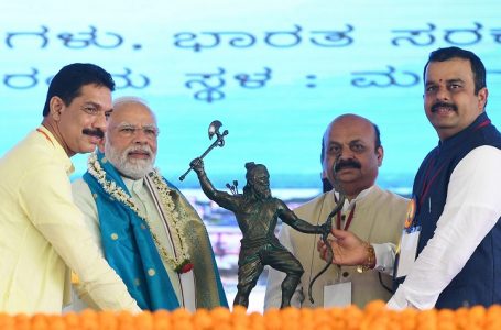 PM lays foundation stone and dedicates various projects to the nation at Mangaluru