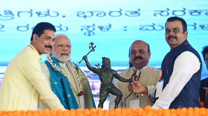  PM lays foundation stone and dedicates various projects to the nation at Mangaluru