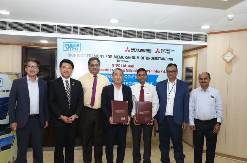  NTPC, Mitsubishi Heavy Industries and MPI Limited sign MoU for demonstrating Hydrogen co-firing in Auraiya Gas Power Plant