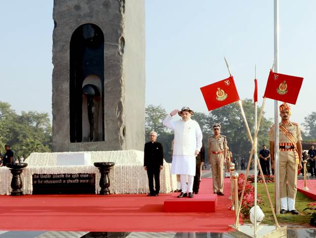  Police Commemoration Day: Amit Shah pays tribute to martyrs
