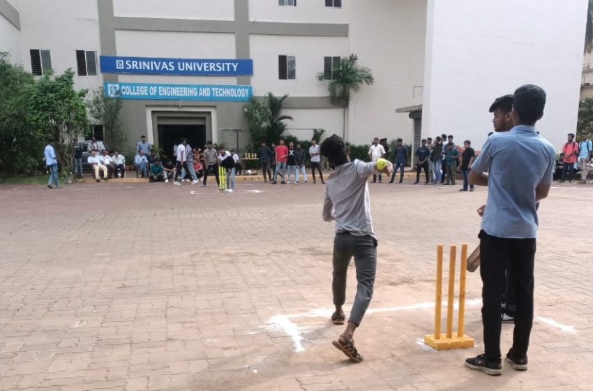  Cricket tournament held at Srinivas University