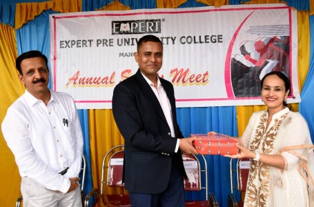 Expert PU College: Annual sports day held