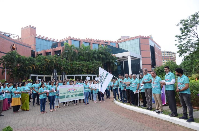  Kasturba Hospital organizes Organ Donation Awareness Walkathon