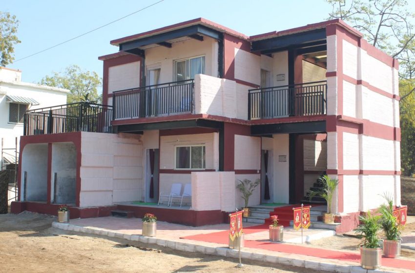  Indian Army inaugurates its first 3-D Printed House Dwelling Unit