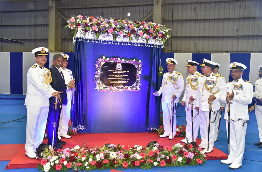  Indian Coast Guard Advanced Light Helicopter Mk-III squadron commissioned in Chennai