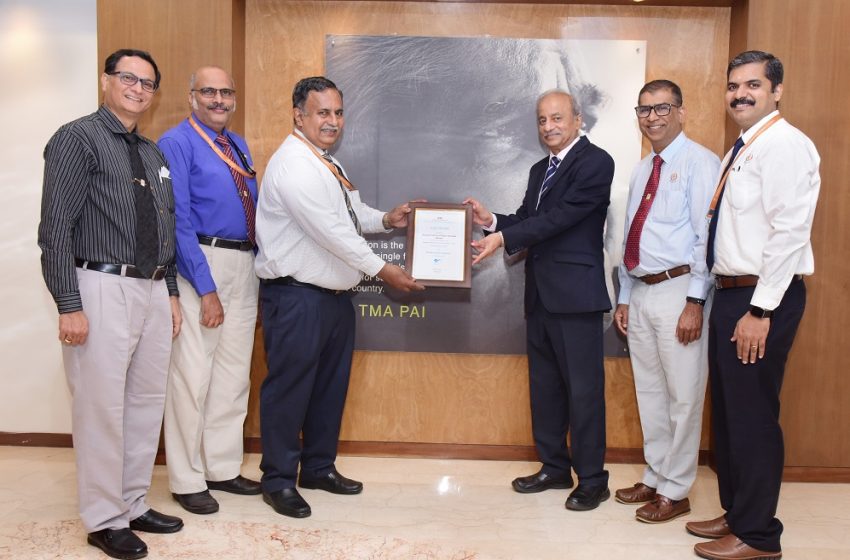  RBNQA award for Manipal Academy of Higher Education