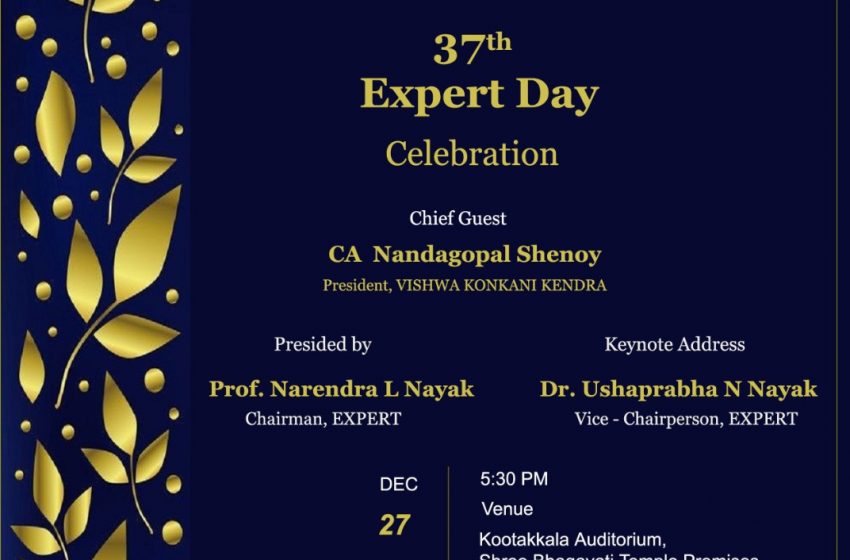  37th Expert Day celebration on Dec 27