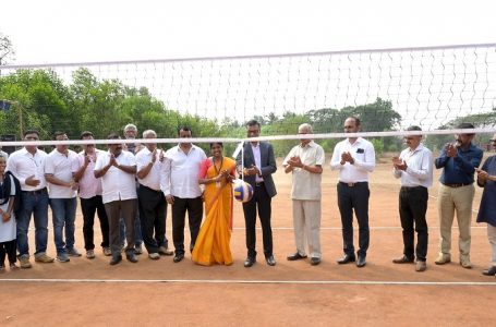 Shirva: Volleyball tournament inaugurated at MSRS College