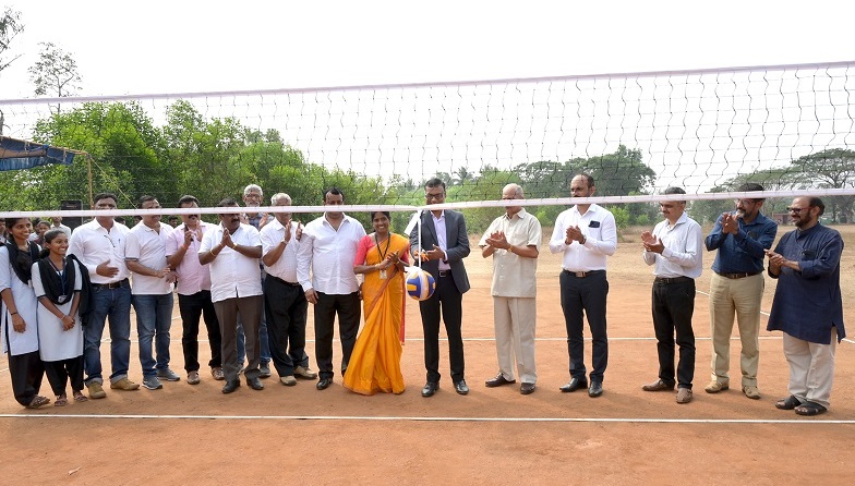  Shirva: Volleyball tournament inaugurated at MSRS College