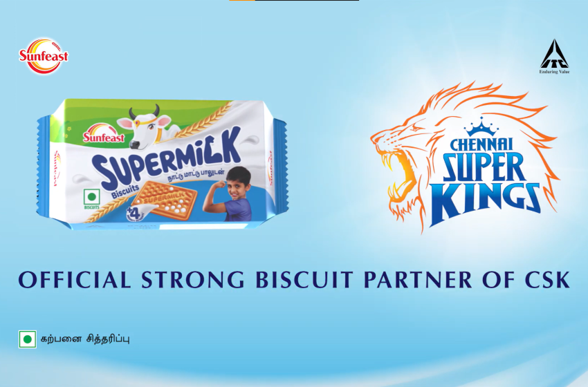  Sunfeast Supermilk partners with Chennai Super Kings for Strongaa Whistle Podu campaign