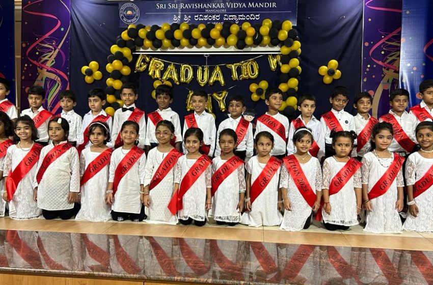  Sri Sri Ravishankar Vidya Mandir hosts Kindergarten Graduation Ceremony