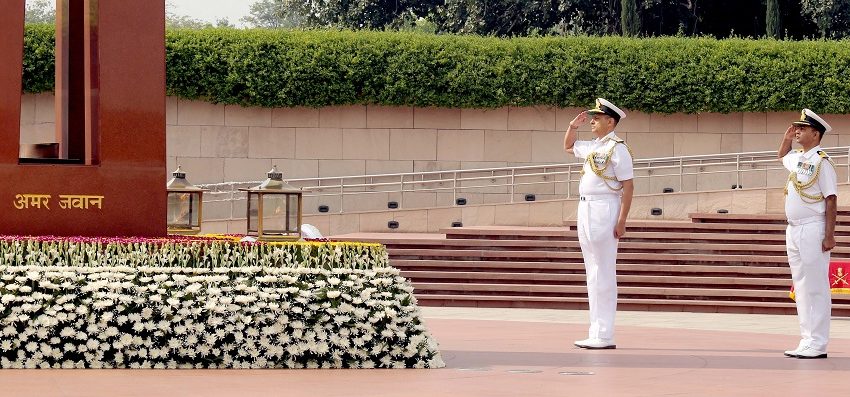  Vice Admiral Sanjay Jasjit Singh assumes charge as Vice Chief of Naval Staff