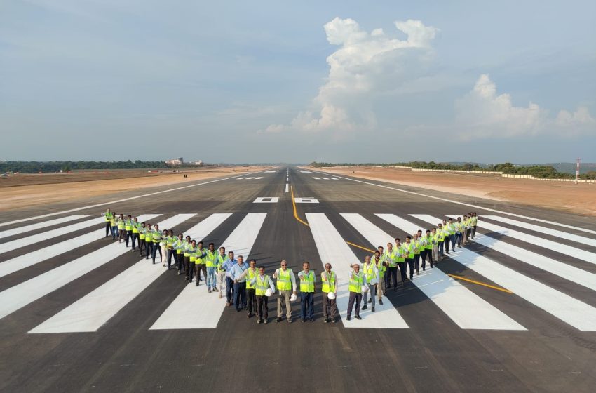  Mangaluru International Airport recarpets 2.4 km long runway in 75 days; enhances safety