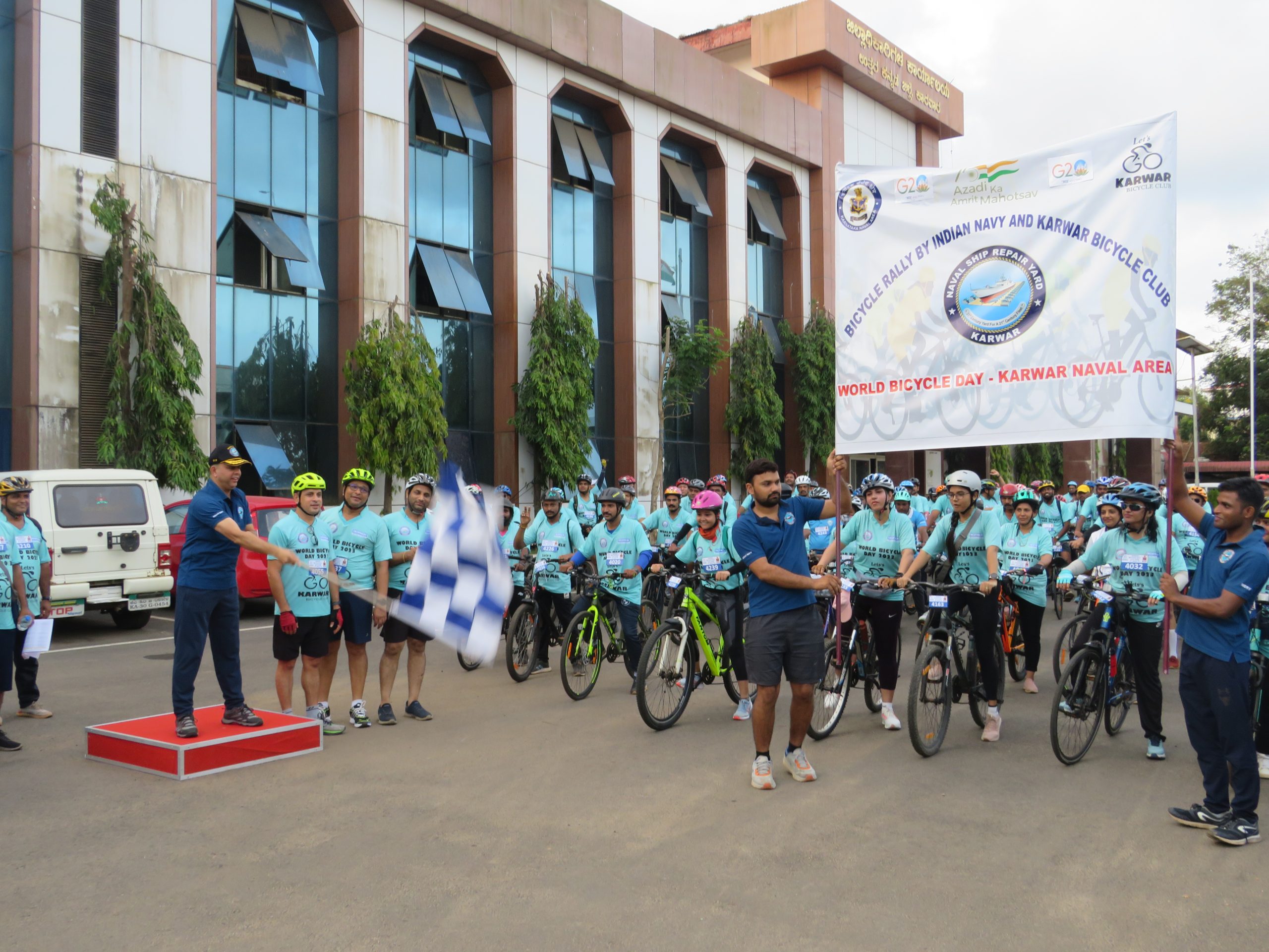 Pedaling Towards a Greener Future: Karwar Celebrates World Bicycle Day
