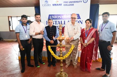 Canara Vikaas PU College Unveils Student Union Council for 2023-2024